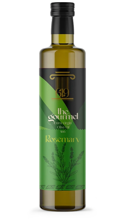 The Gourmet extra virgin olive oil with rosemary