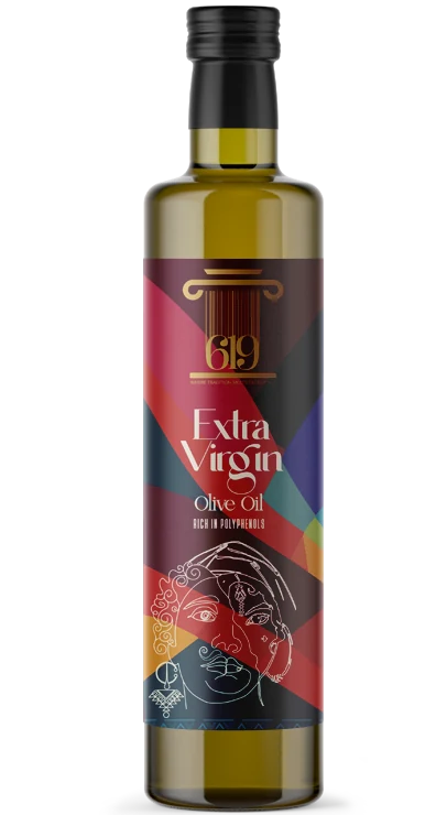 619 Extra Virgin Olive Oil Classic bottle