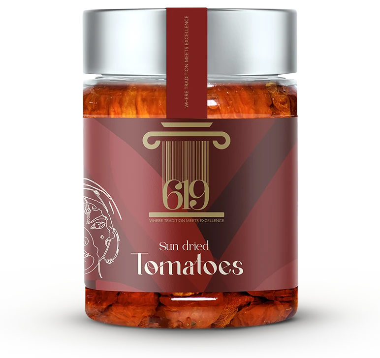 619 sun-dried tomatoes jar